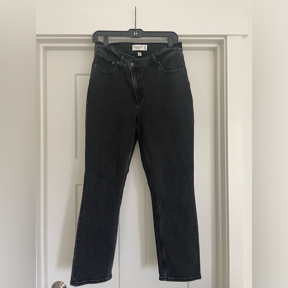 Abercrombie & Fitch black denim jeans